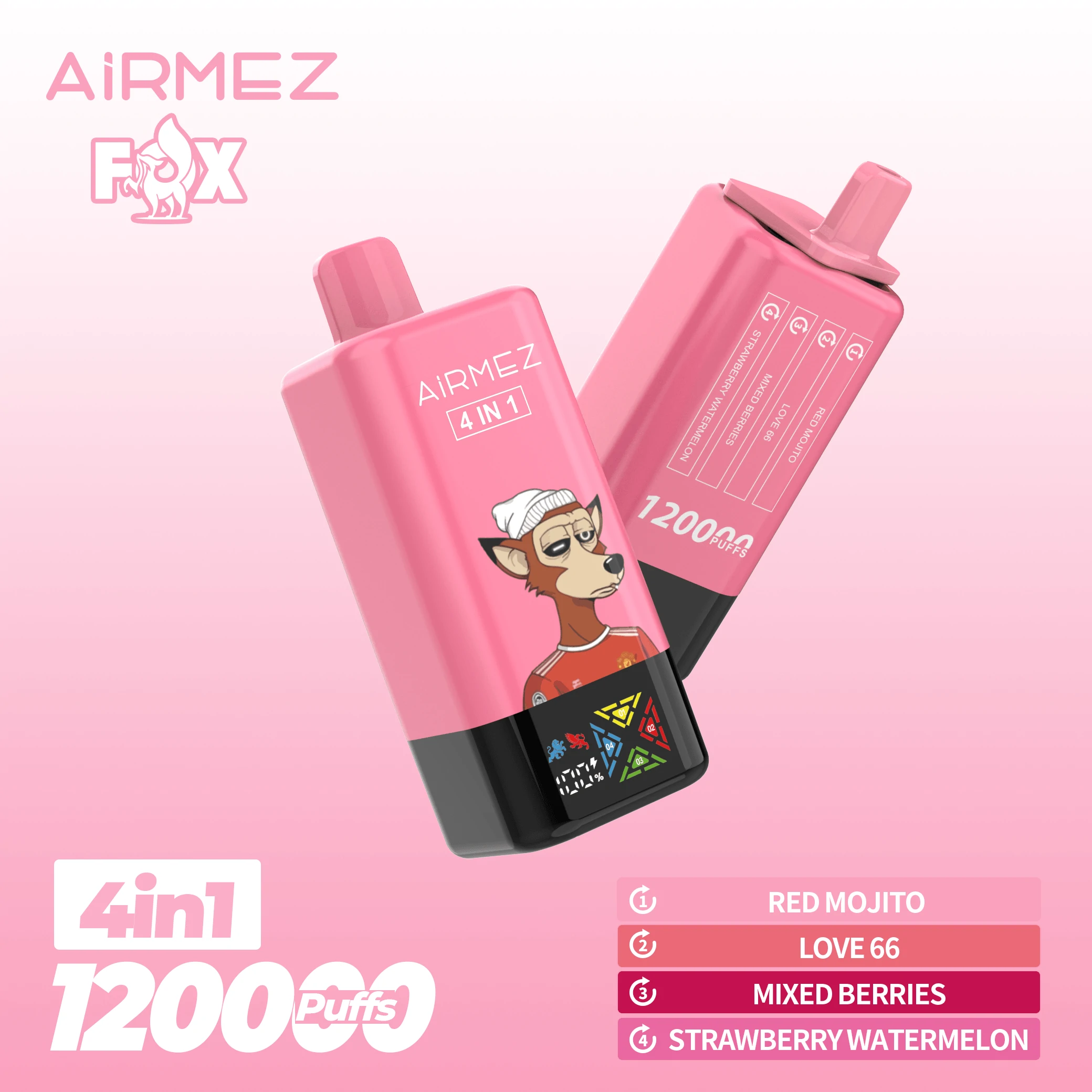 Airmez 120000 Puffs 4-in-1 Disposable Vape