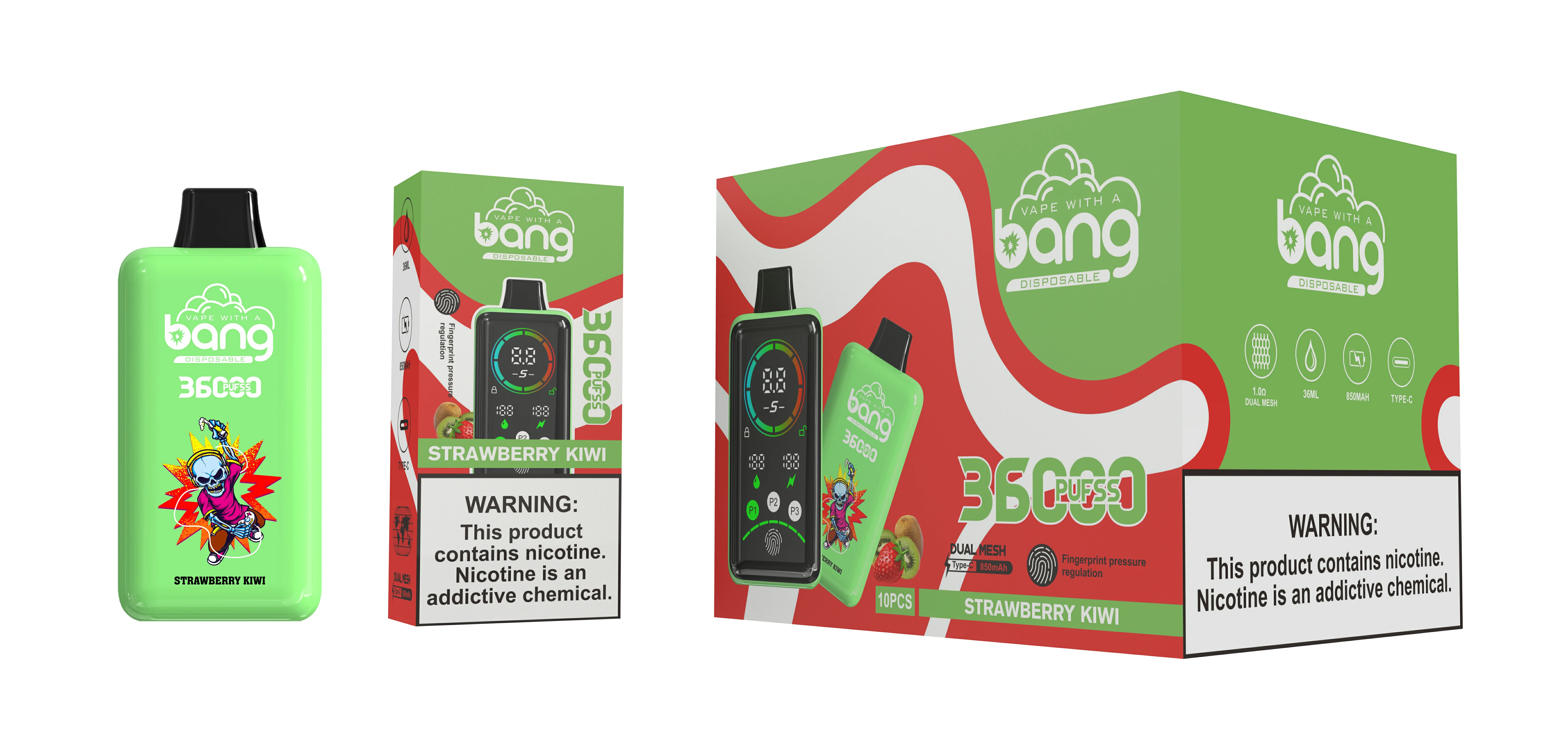 Bang, engångsvape med 36 000 bloss, foto 2