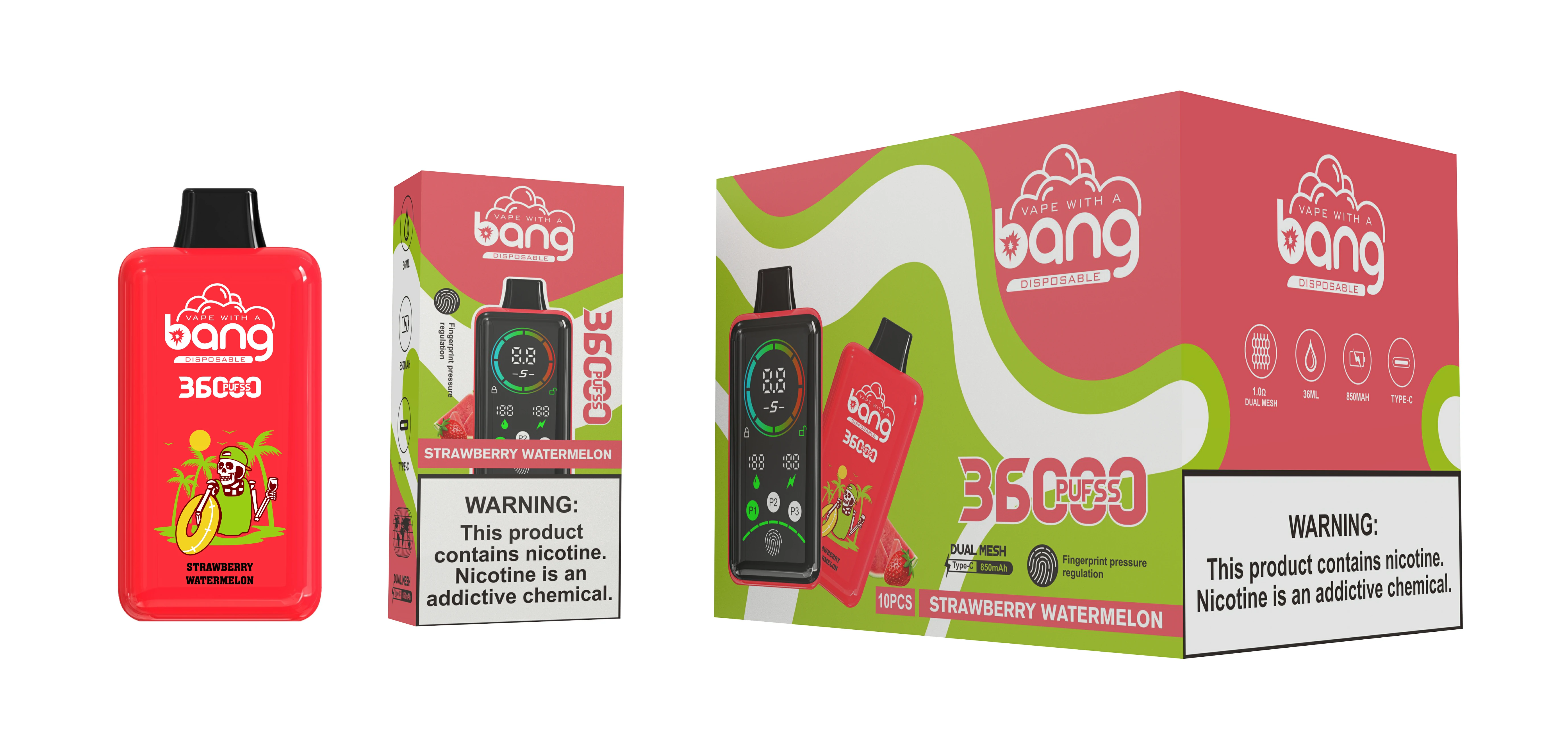 Bang, engångsvape med 36 000 bloss, foto 3