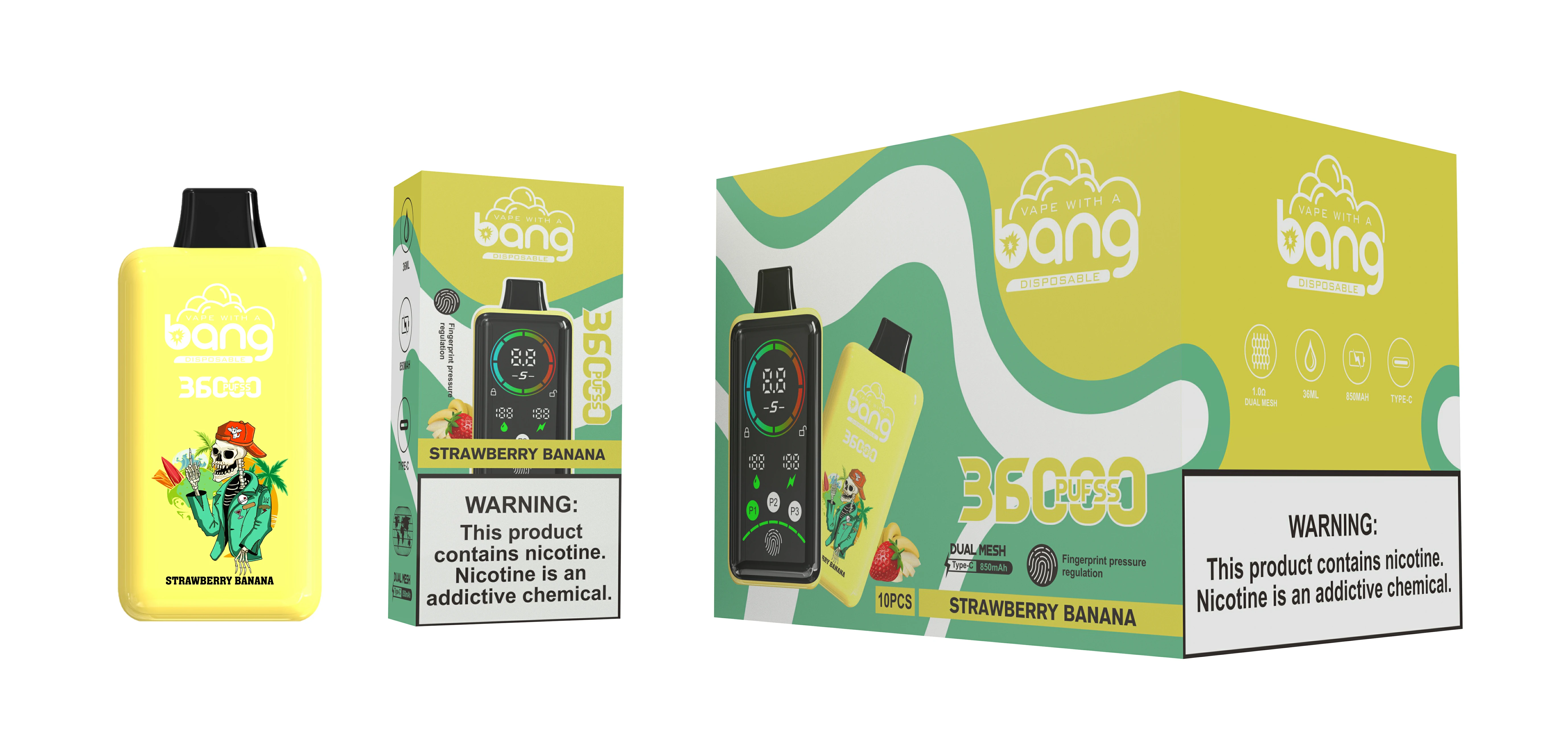Bang, engångsvape med 36 000 bloss, foto 4