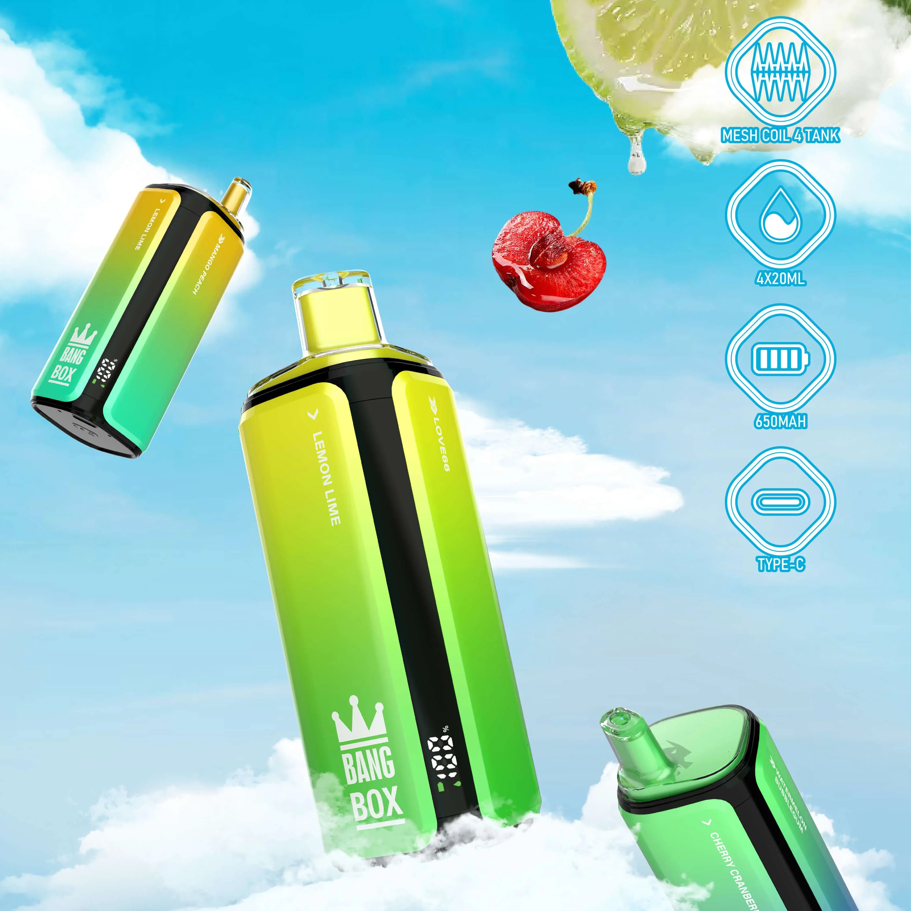 Bang Box 160000 Puffs 4-in-1 Disposable Vape, photo 4