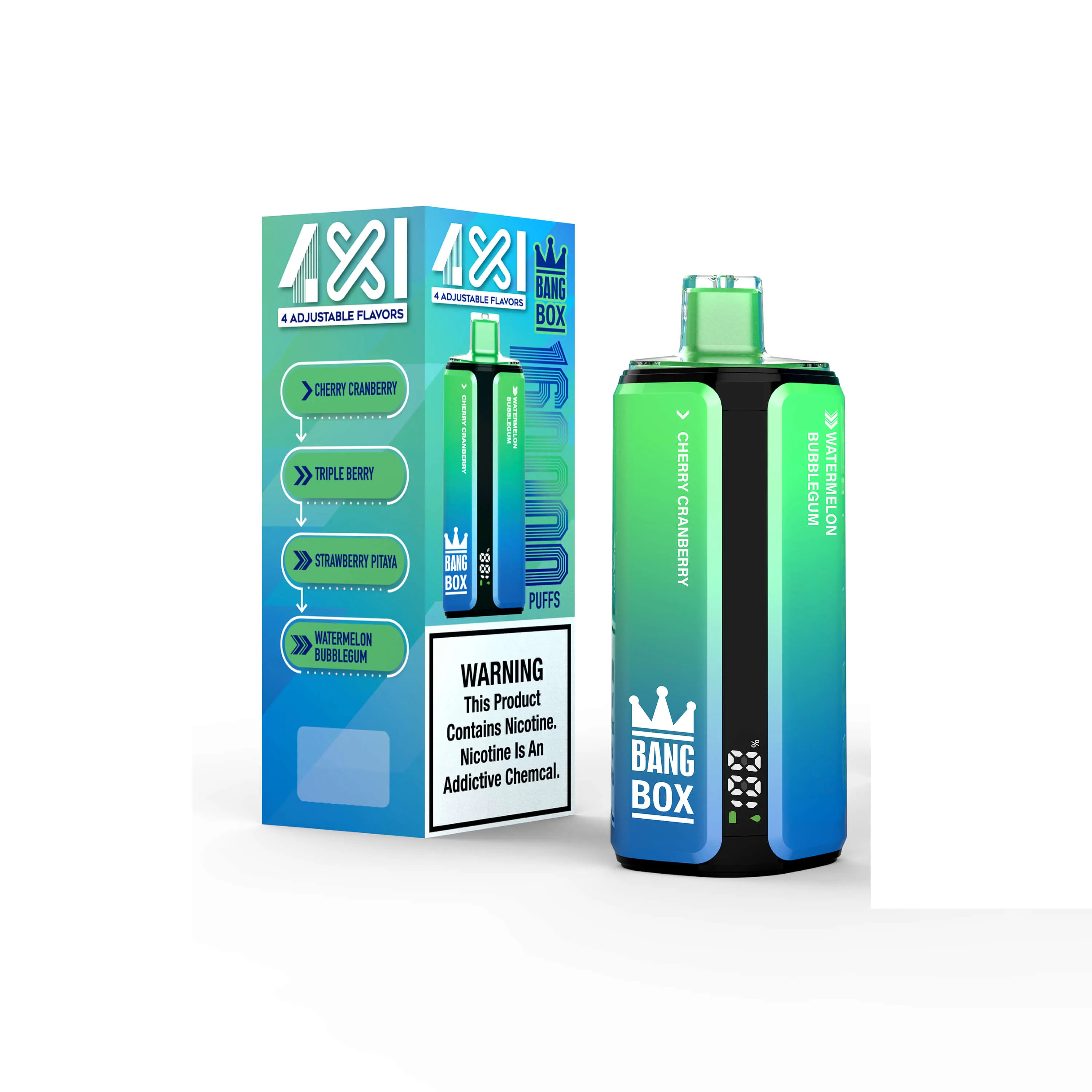 Bang Box 160000 Puffs 4-in-1 Disposable Vape, photo 7