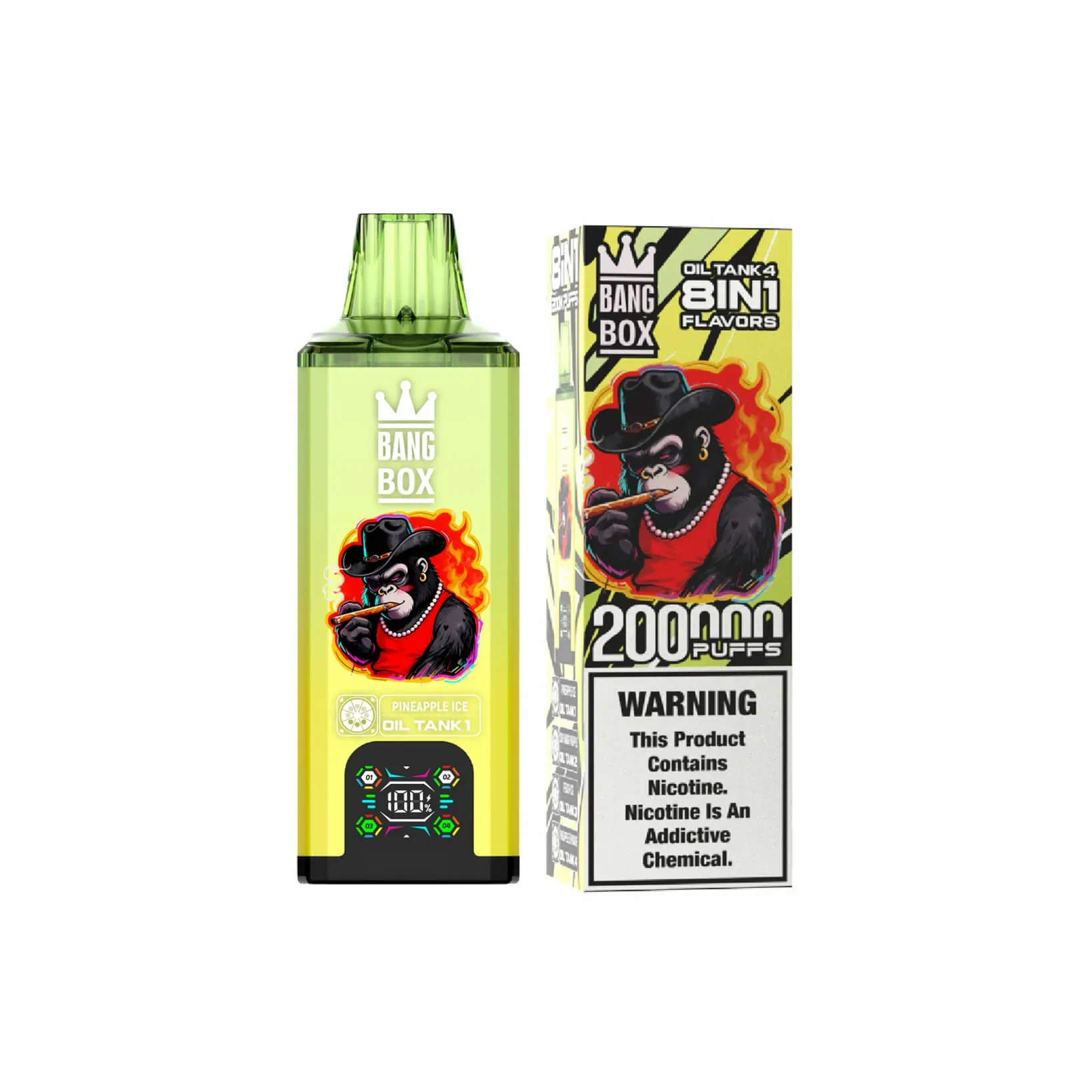 Bang Box 200000 Puffs 8-in-1 Disposable Vape, photo 6