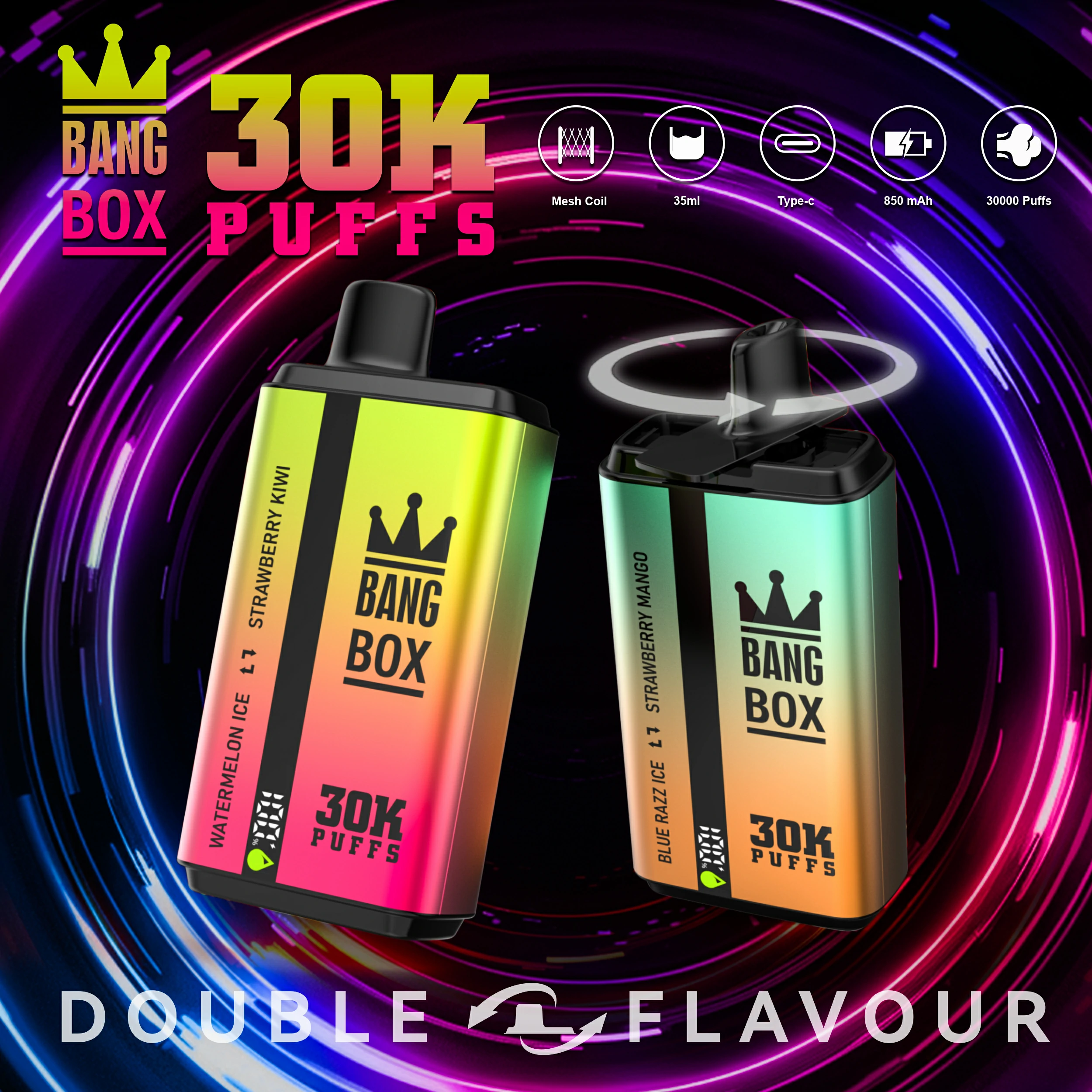 Bang Box 30000 Puffs 2-in-1 Disposable Vape