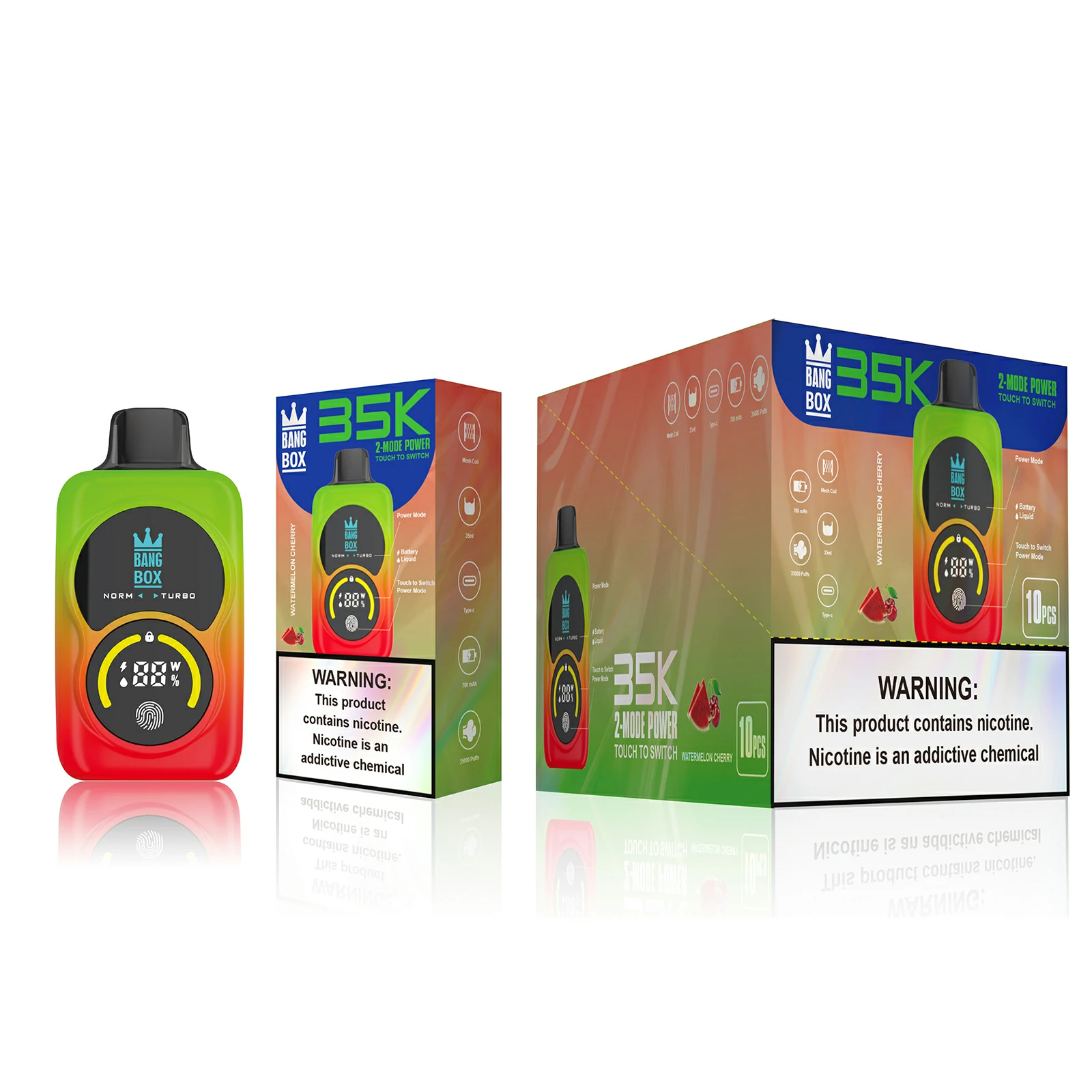 Bang Box: Αναλώσιμο ηλεκτρονικό τσιγάρο 35.000 εισπνοών, φωτογραφία 10