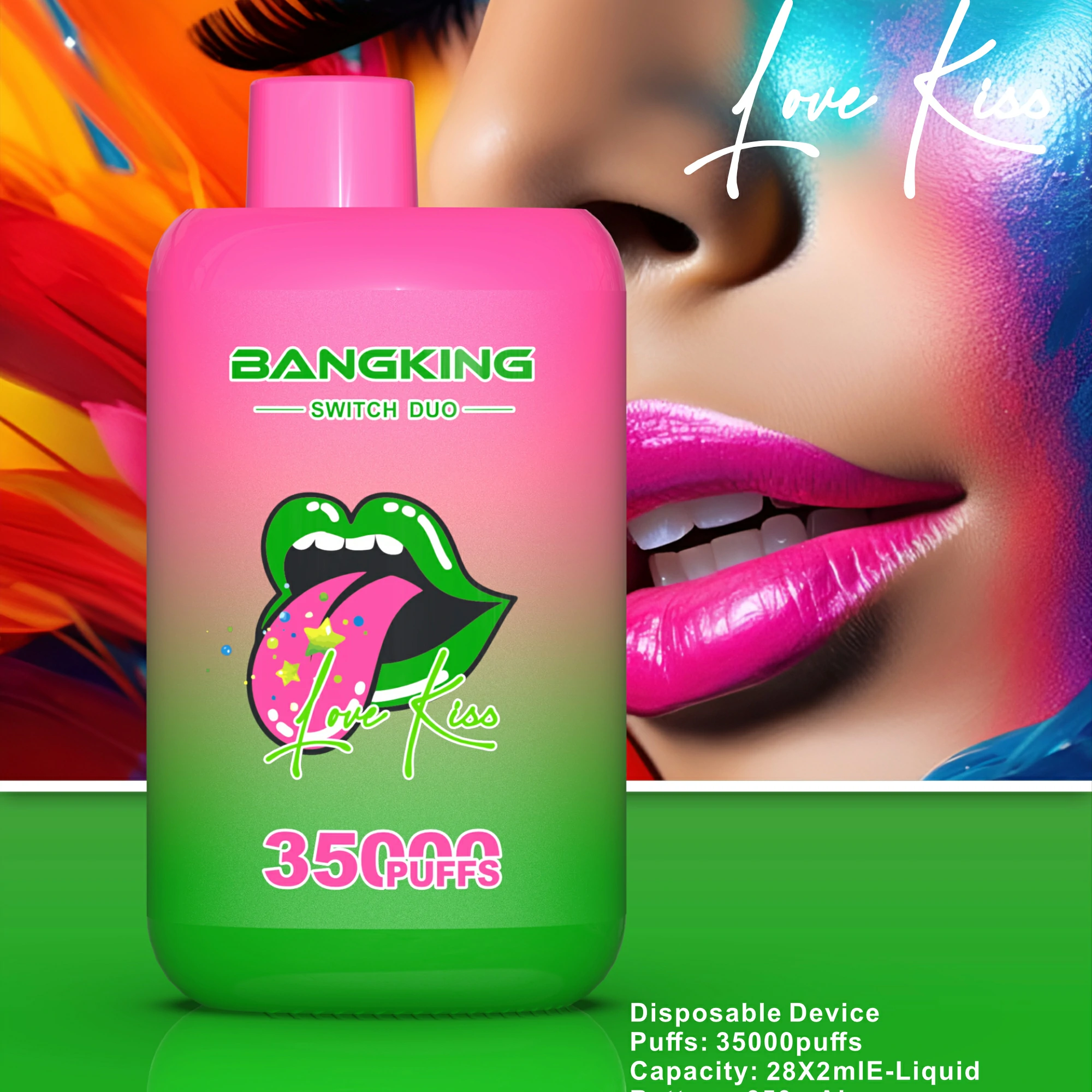 Bang, 35.000 de pufuri, vaporizator de unică folosință 2-in-1, fotografie 3