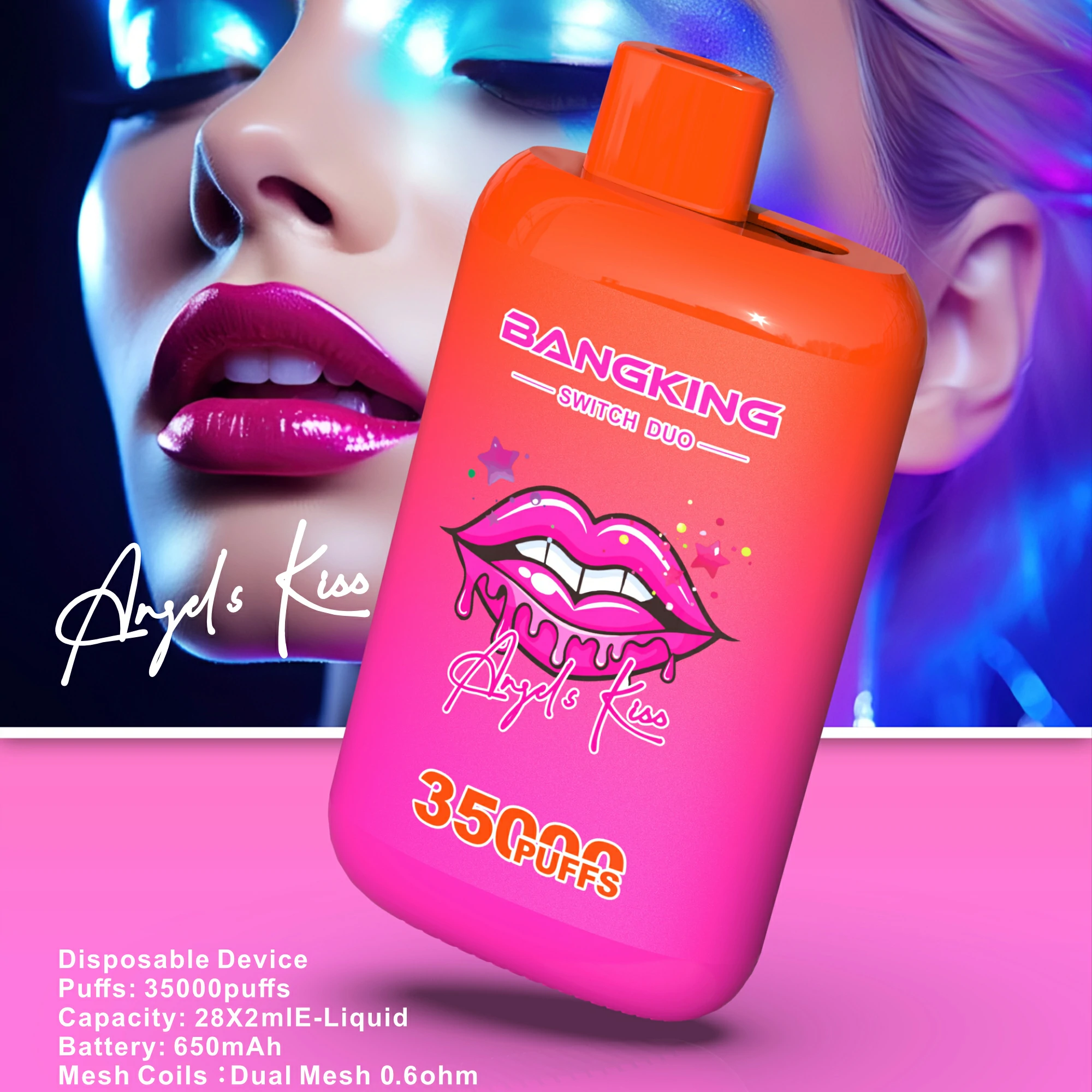 Bang, 35.000 de pufuri, vaporizator de unică folosință 2-in-1, fotografie 5