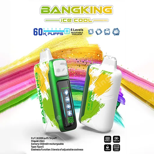 Jednorázový vaporizér Bang King Ice Cool , 60 000 potáhnutí, fotografie 3