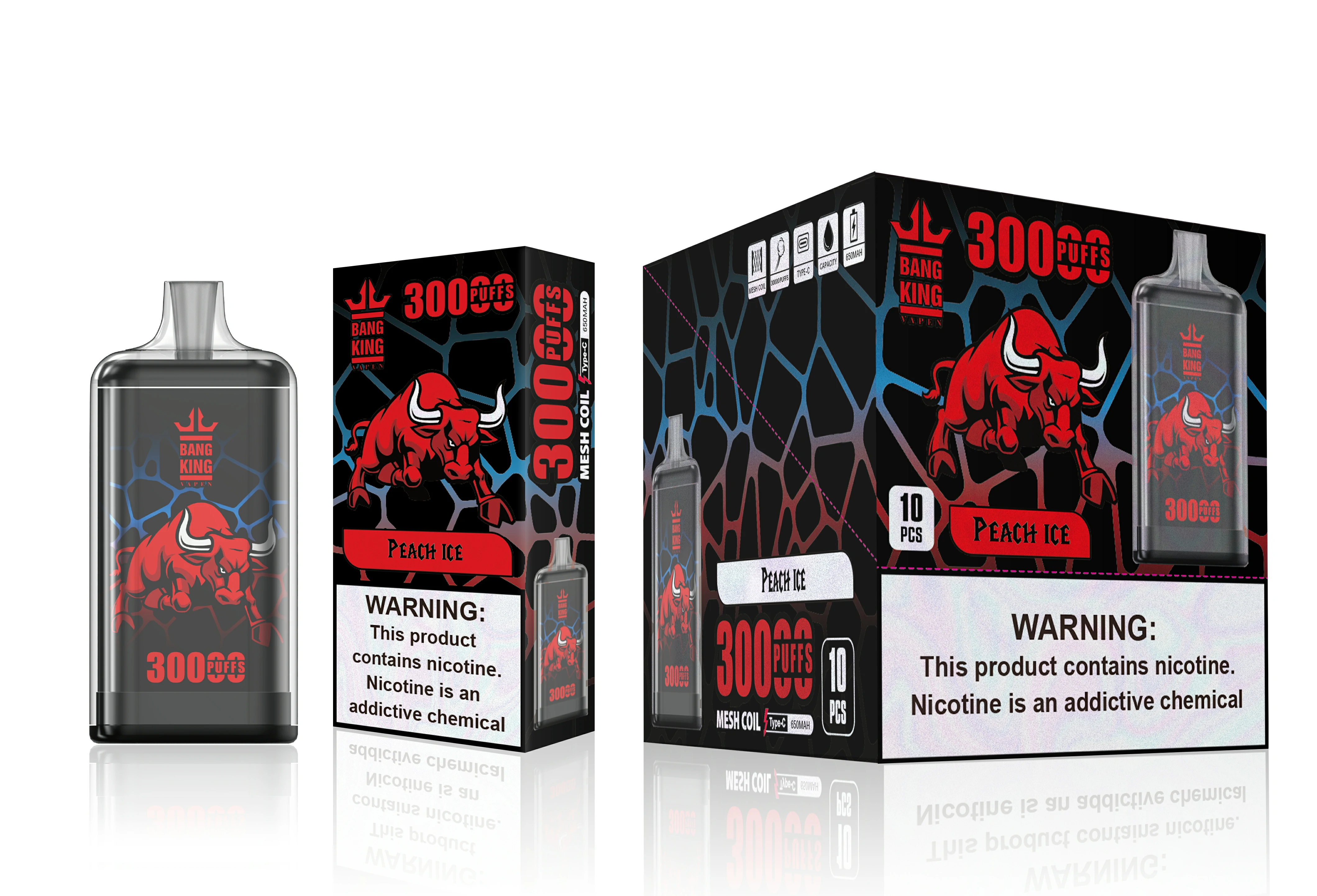 Bang 30000 Puffs King Totem Disposable Vape, photo 4