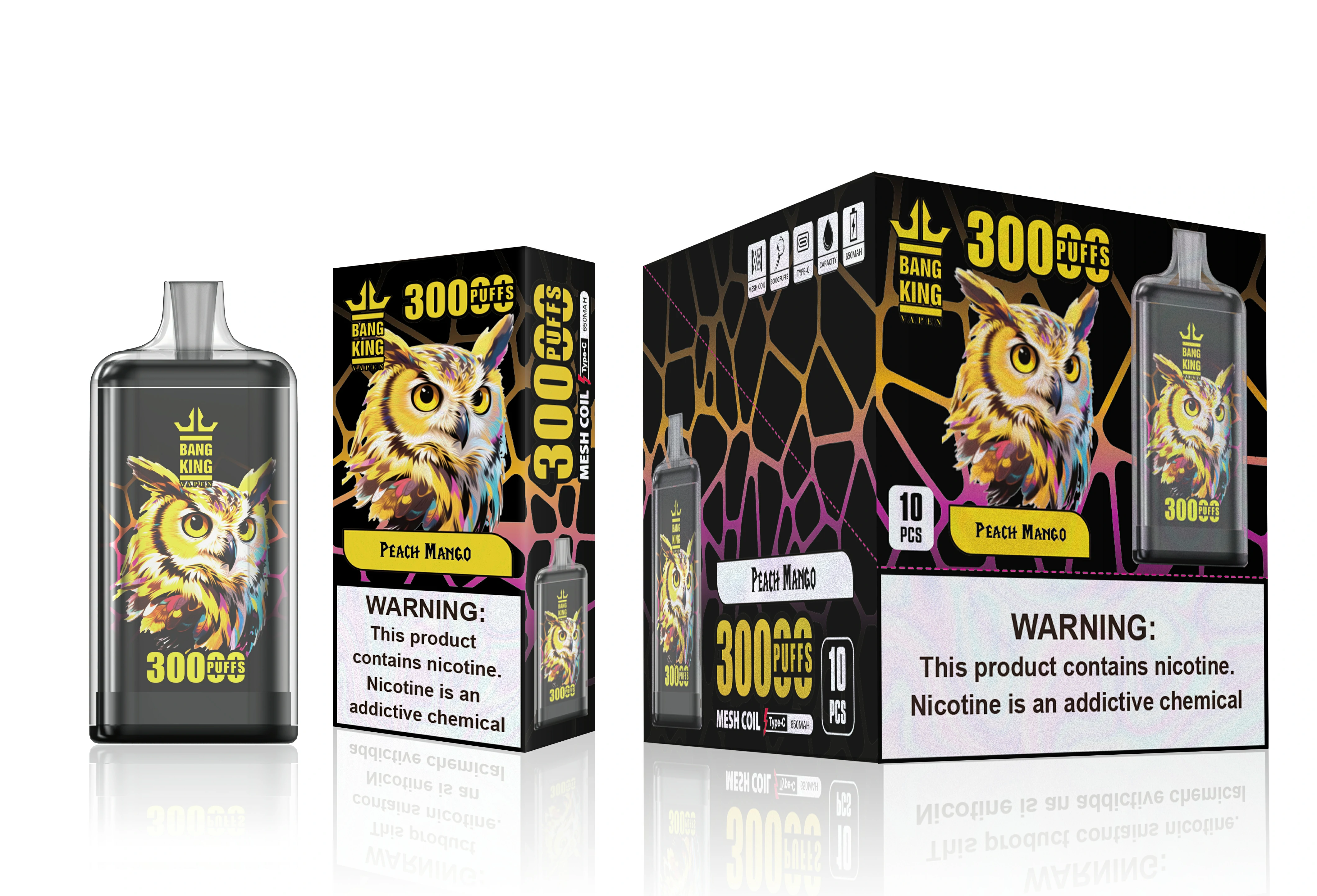 Bang 30000 Puffs King Totem Disposable Vape, photo 5