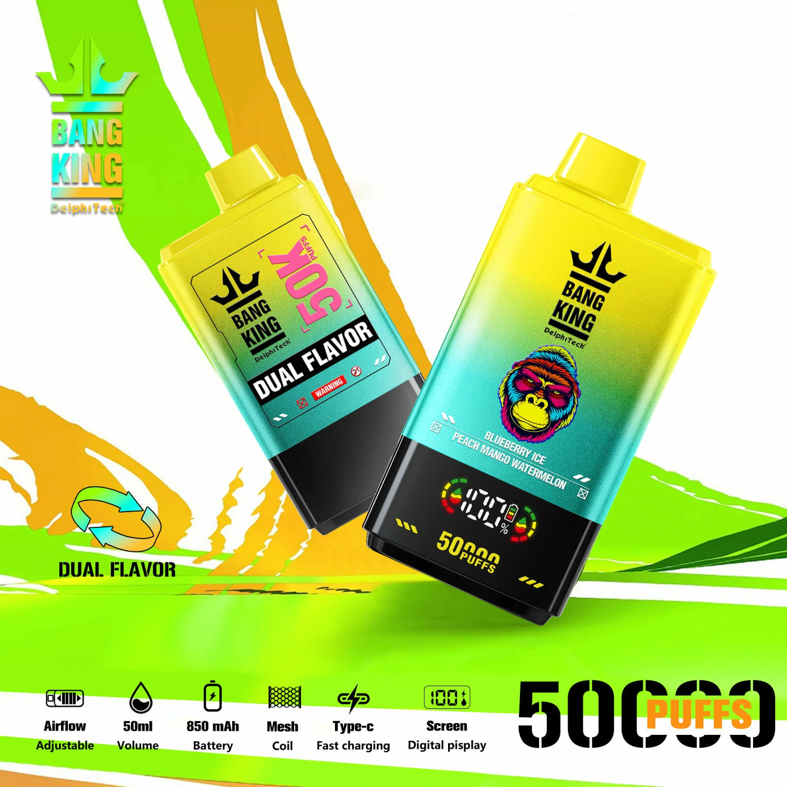 Bang 50000 Puffs 2-in-1 Disposable Vape