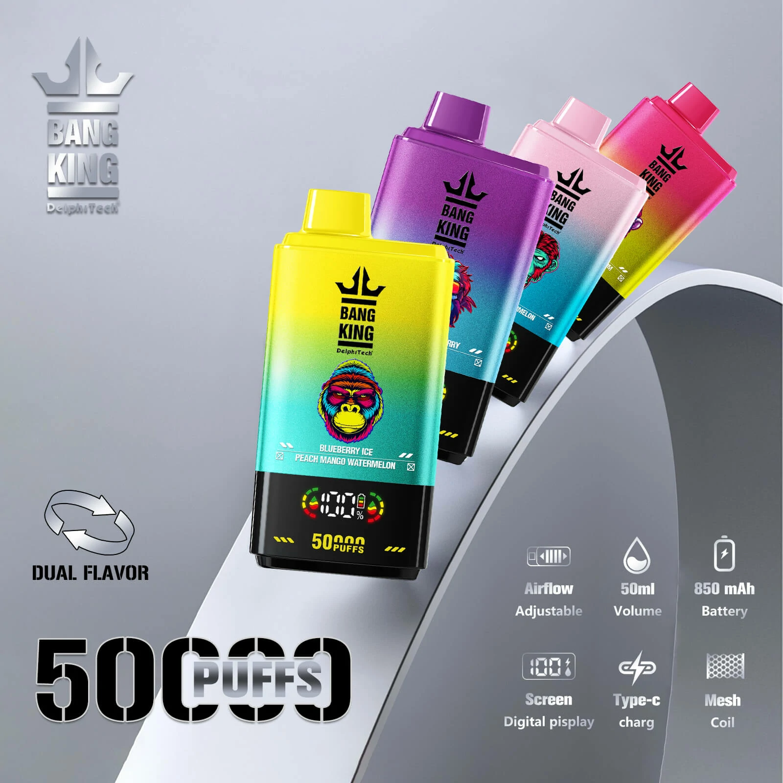 Bang 50000 Puffs 2-in-1 Disposable Vape, photo 5