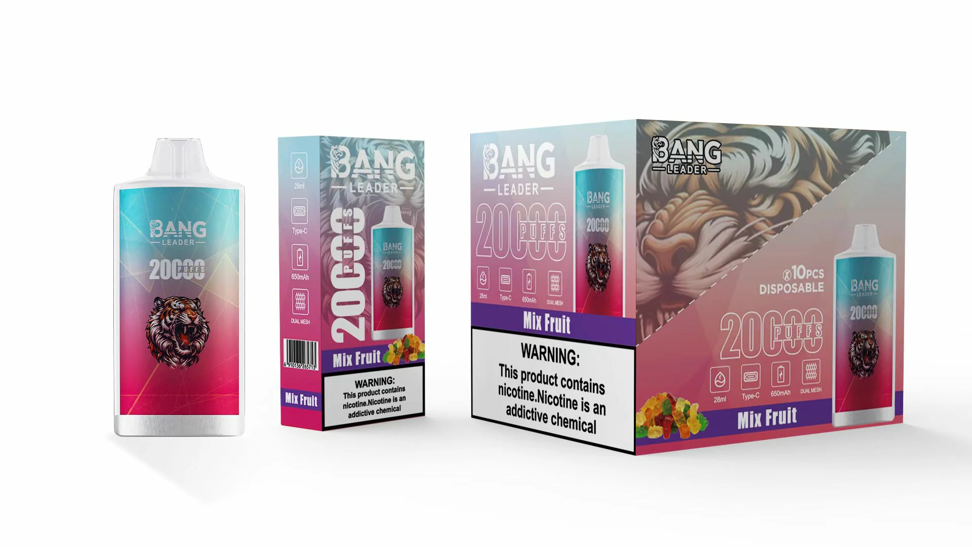 Bang Leader 20000 Puffs Disposable Vape, photo 6