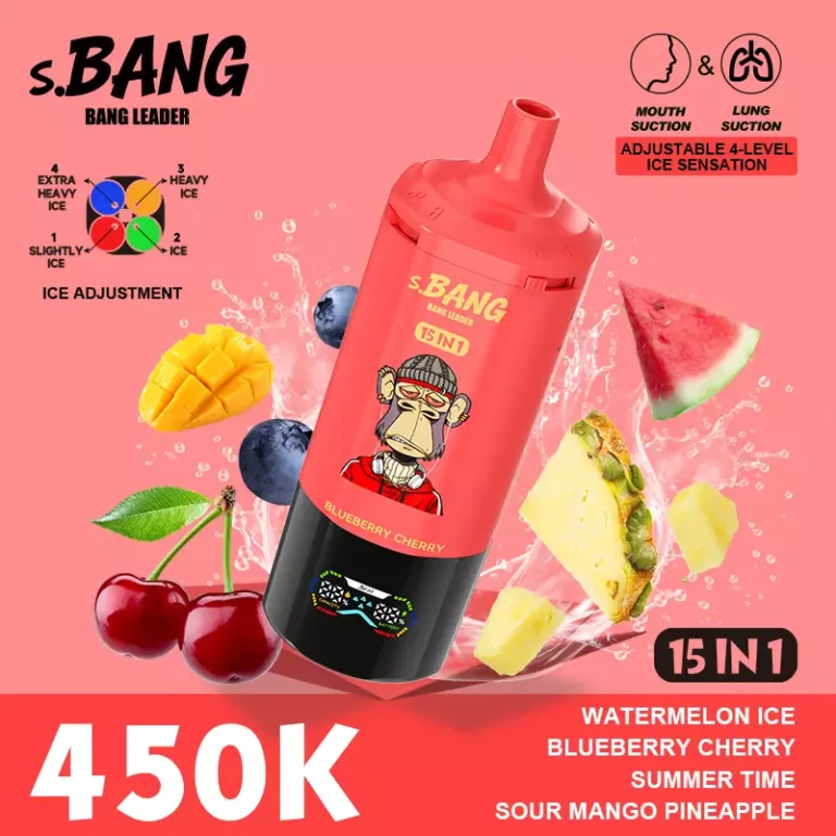 Bang Leader 450.000 εισπνοές, αναλώσιμο ατμοποιητή 15-in-1, φωτογραφία 4