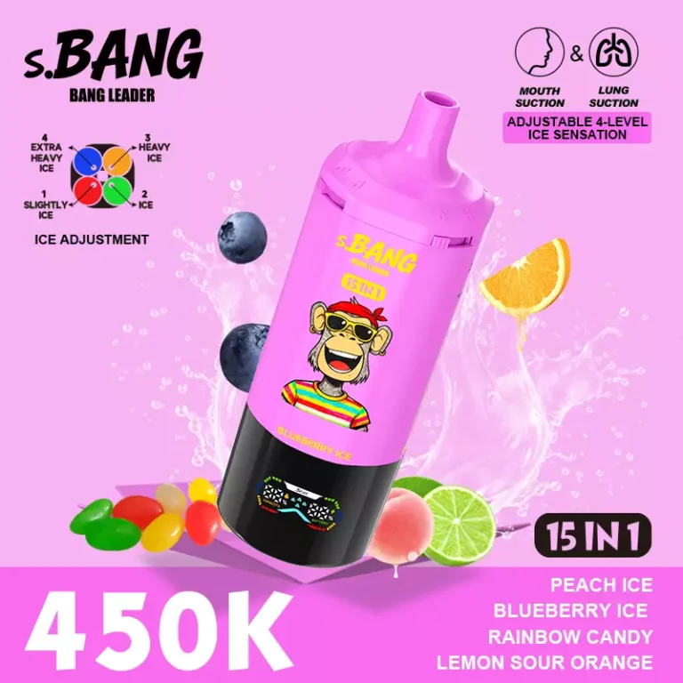 Bang Leader 450.000 εισπνοές, αναλώσιμο ατμοποιητή 15-in-1, φωτογραφία 6