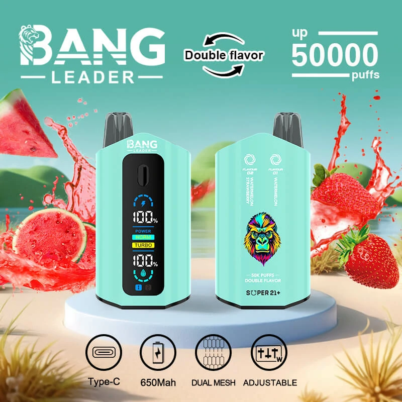 Bang Leader, 50 000 bouffées, cigarette électronique jetable 2-in-1, photo 4