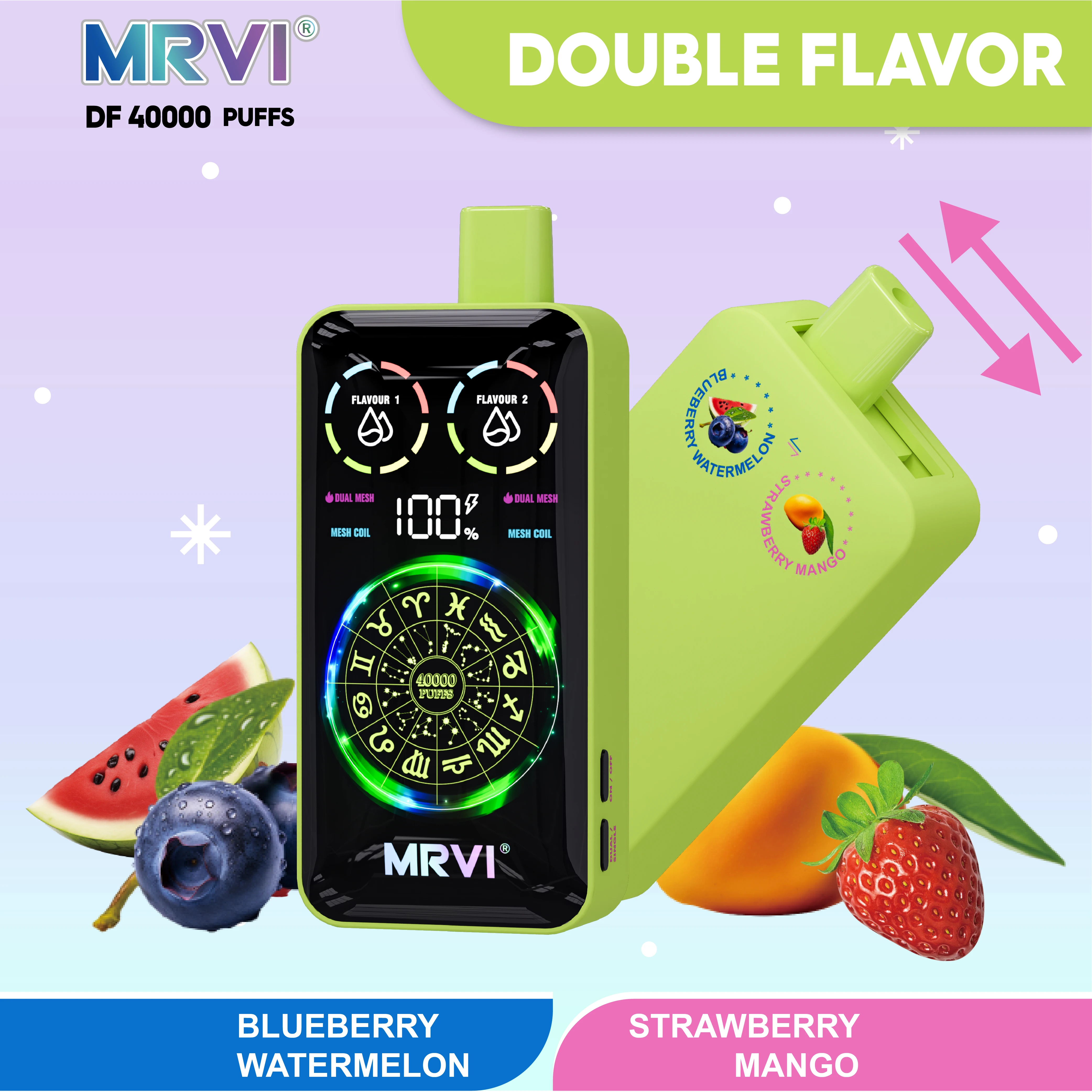 MRVI 40000 Puffs 2-in-1 Disposable Vape, photo 2