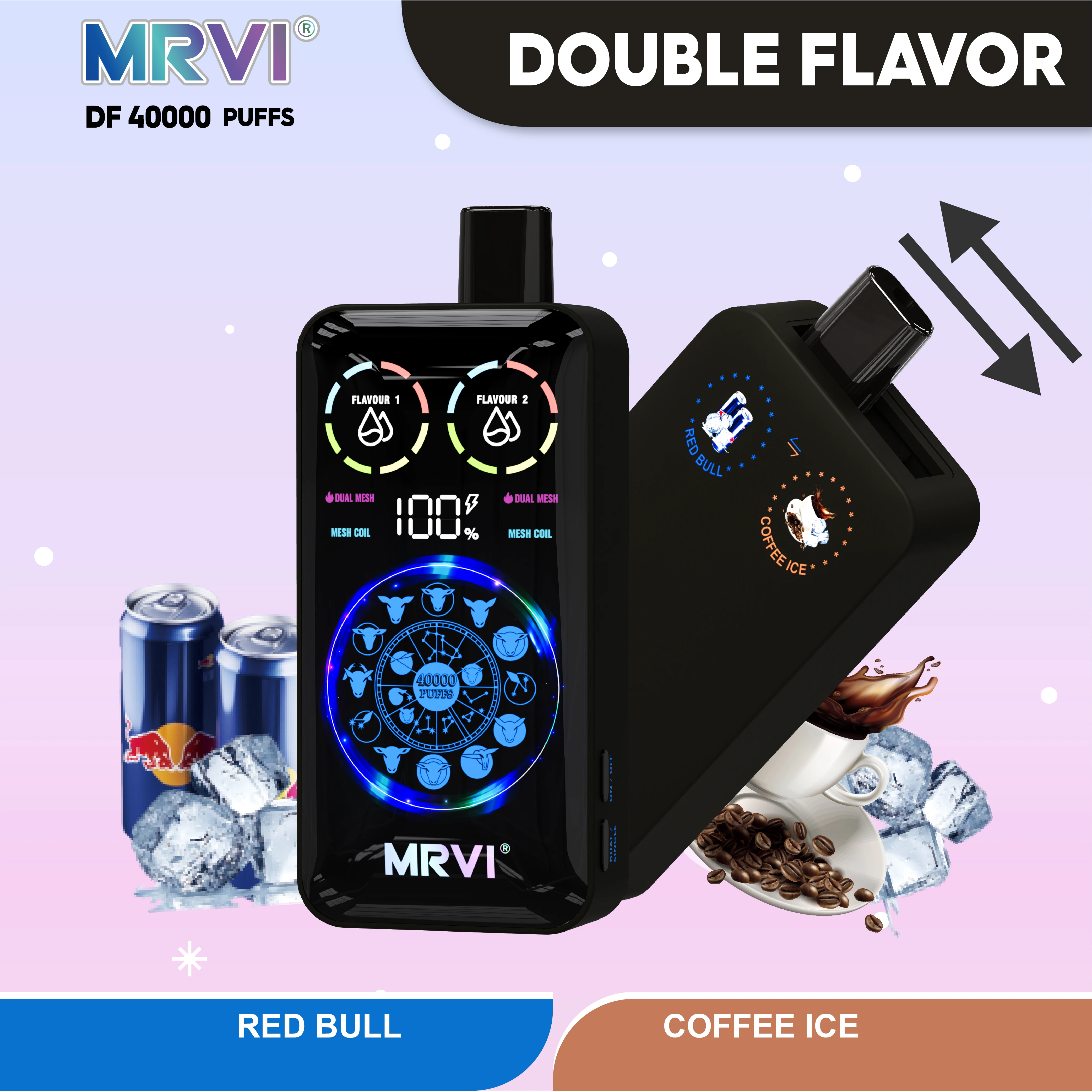 MRVI 40000 Puffs 2-in-1 Disposable Vape, photo 3