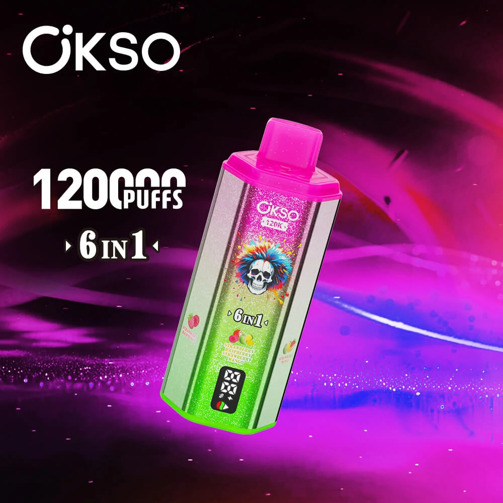 OKSO 120000 Puffs 6-in-1 Disposable Vape