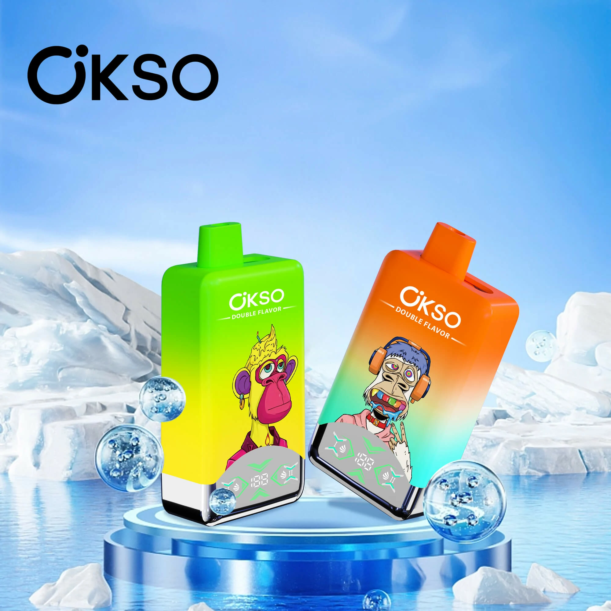 OKSO 60000 Puffs 2-in-1 Disposable Vape