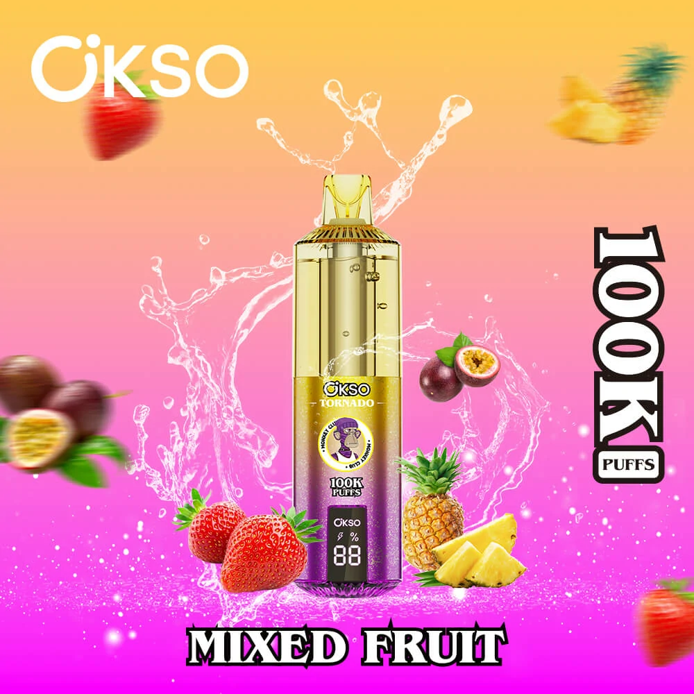 OKSO-Einweg-E-Zigarette mit 100.000 Zügen, Foto 3