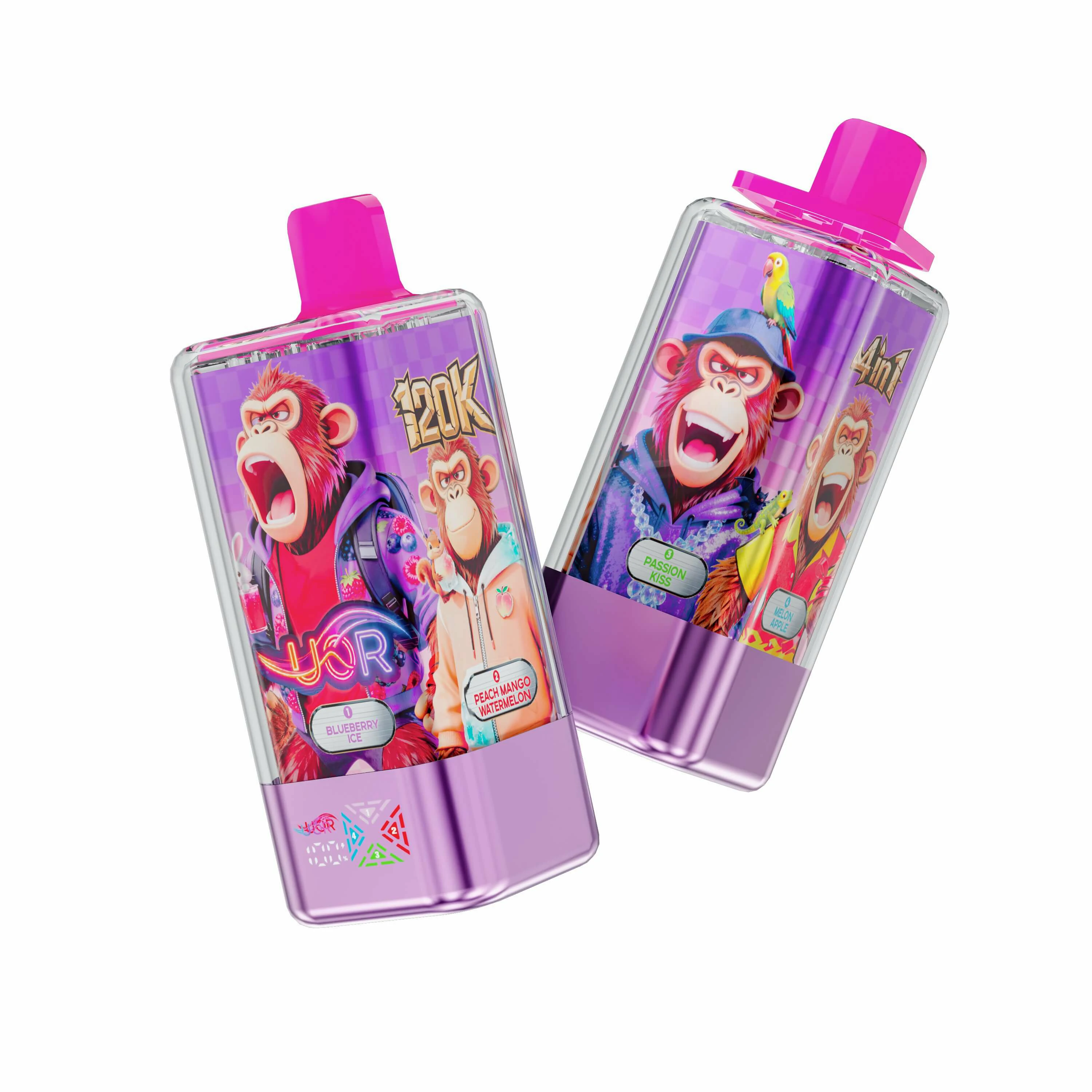 UOR 120000 Puffs 4-in-1 Disposable Vape, photo 7