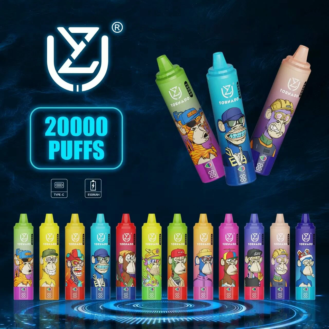 Jednorazowy vaporizer UZY, 20 000 zaciągnięć, zdjęcie 5