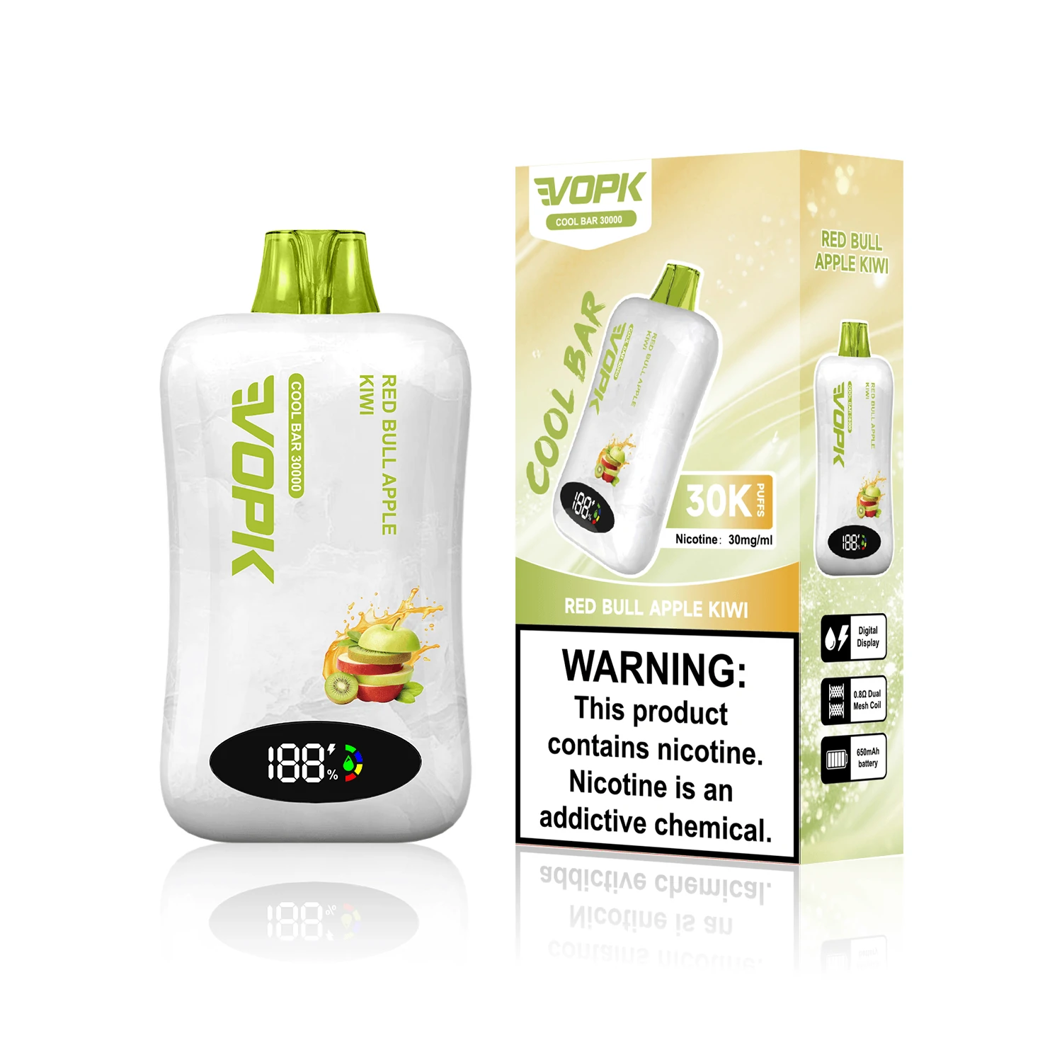 VOPK: vaporizador desechable de 30 000 caladas, foto 3