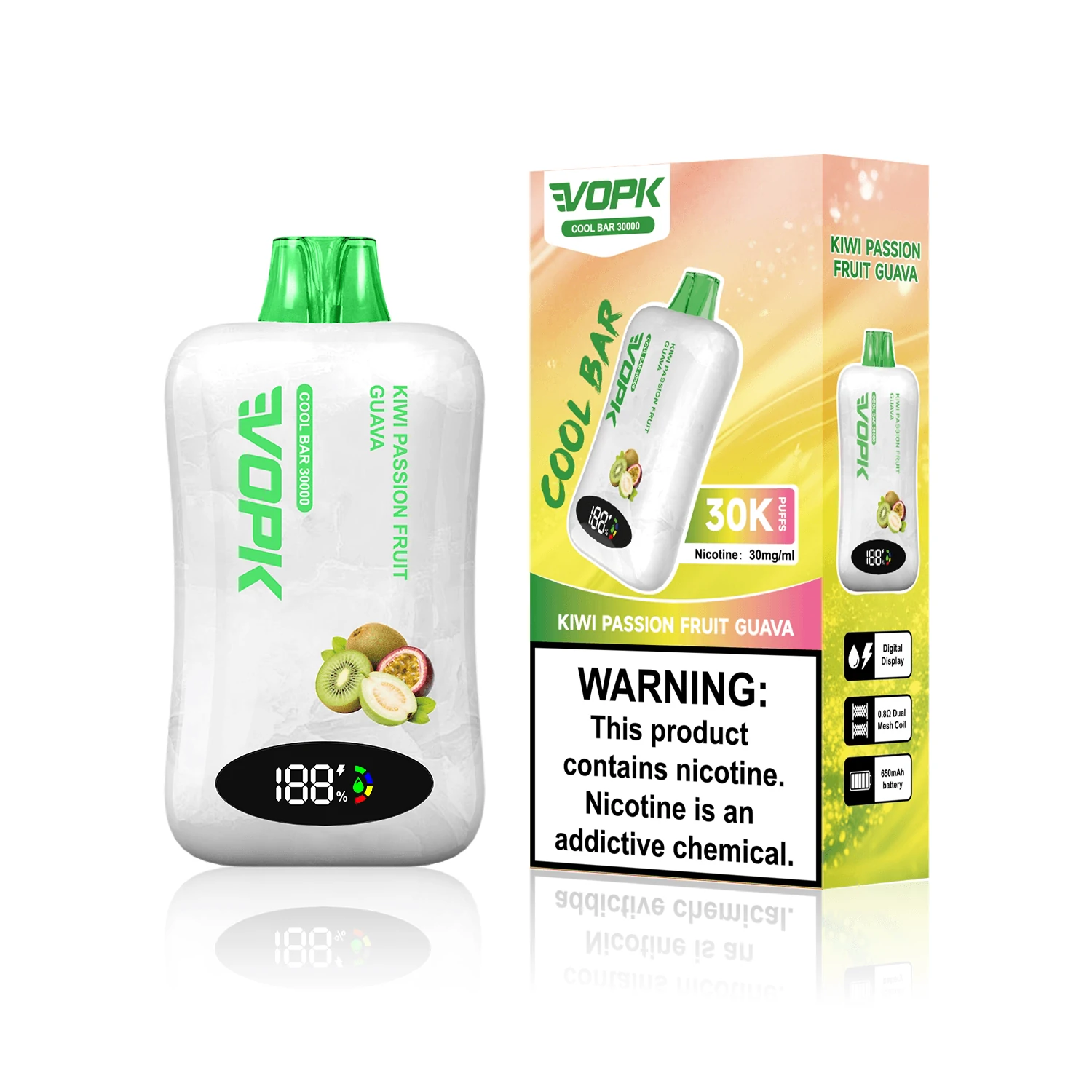 VOPK: vaporizador desechable de 30 000 caladas, foto 7