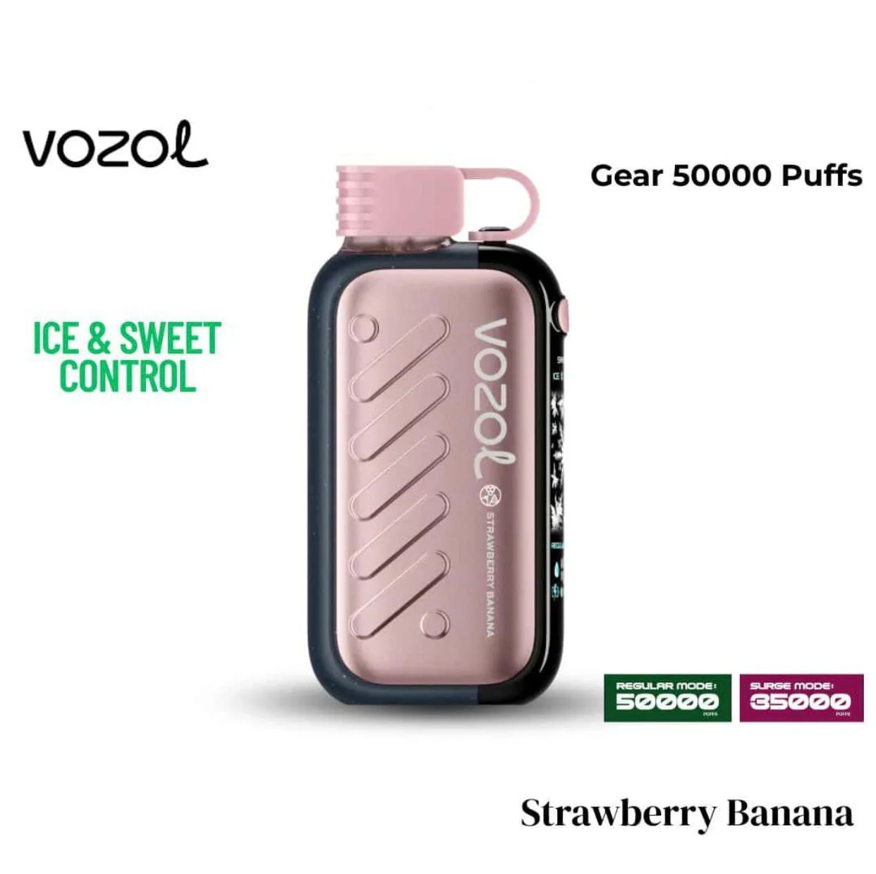 Jednorázový vaporizér Vozol GEAR, 50 000 potáhnutí, fotografie 3