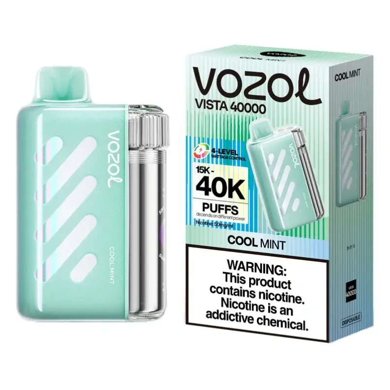 Jednorázový vaporizér Vozol VISTA, 40 000 potáhnutí, fotografie 2