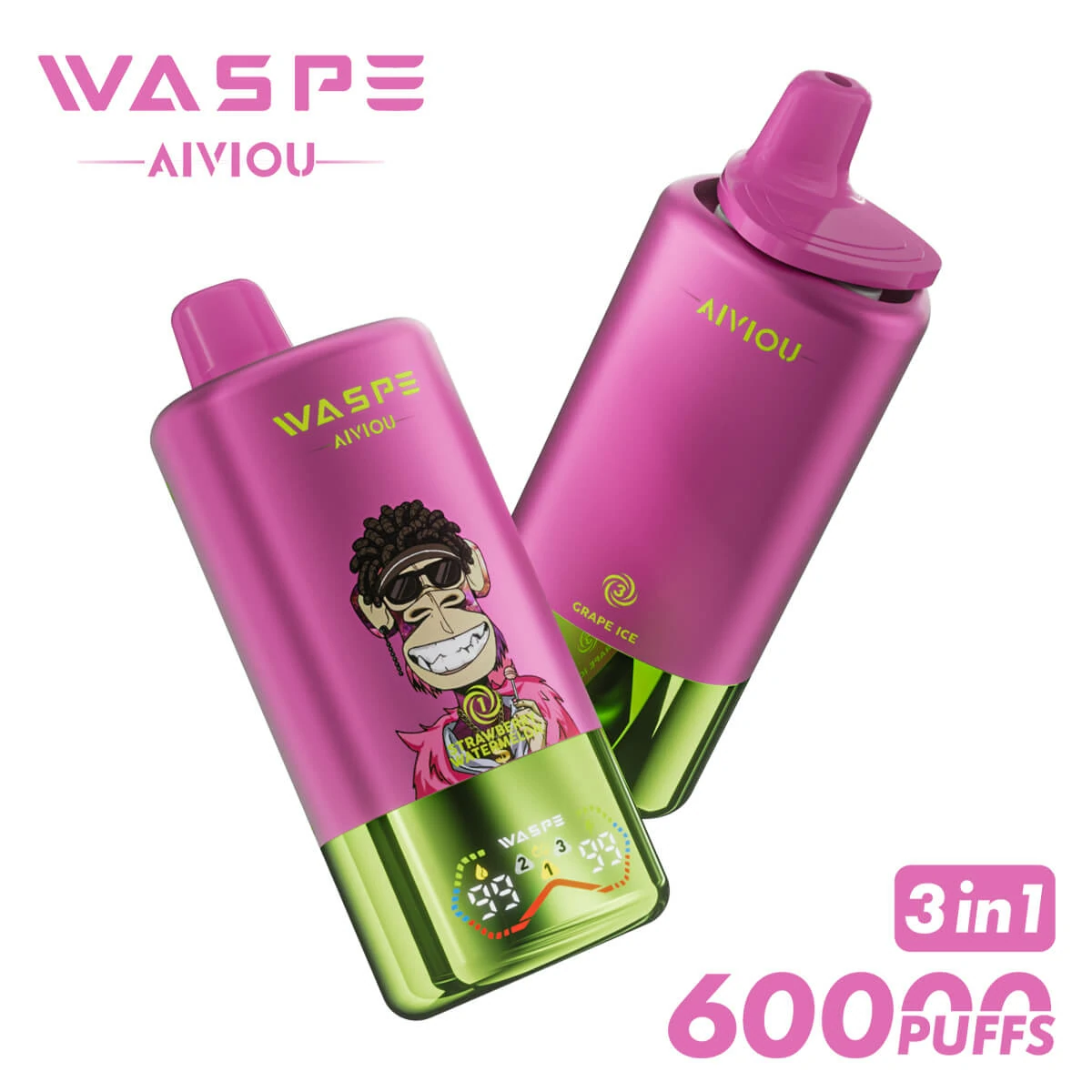 Waspe 60000 Puffs Disposable Vape, photo 3