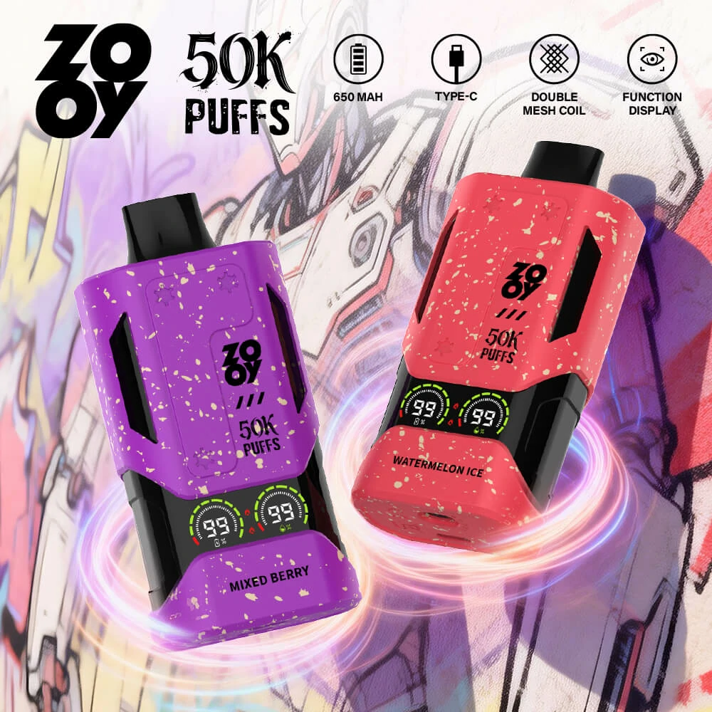 Zooy 50000 Puffs Mecha Disposable Vape