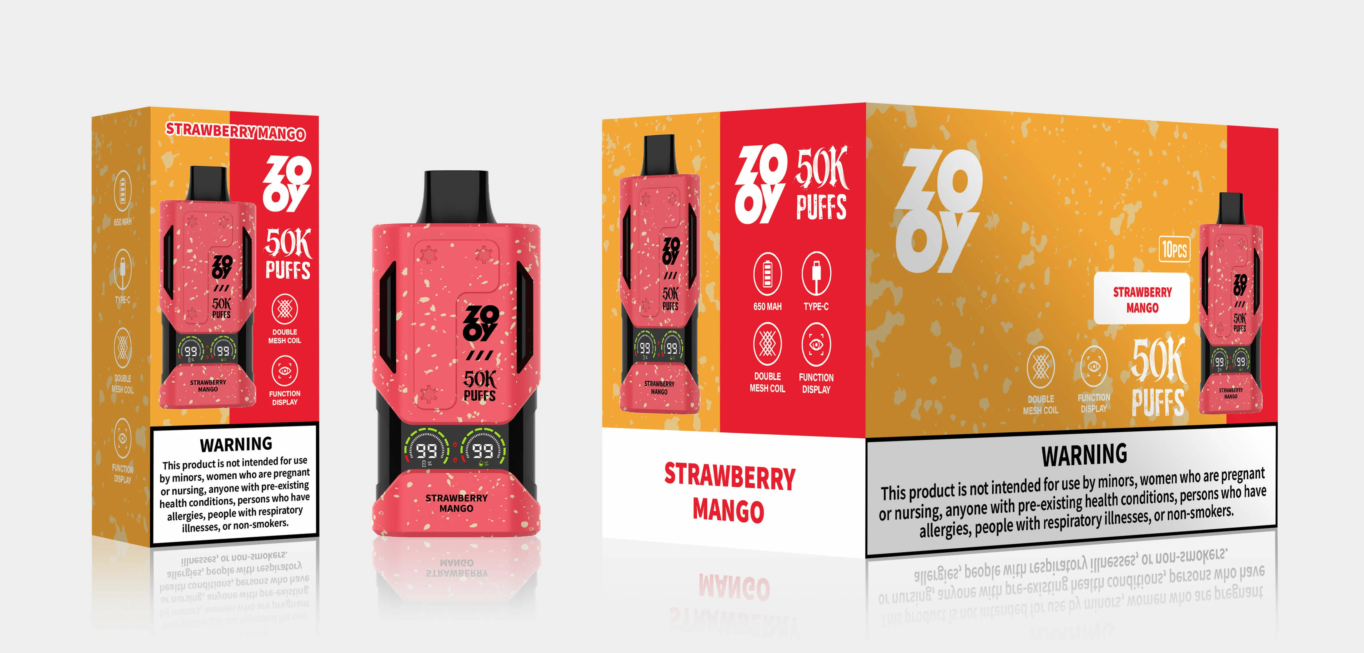 Zooy 50000 Puffs Mecha Disposable Vape, photo 5