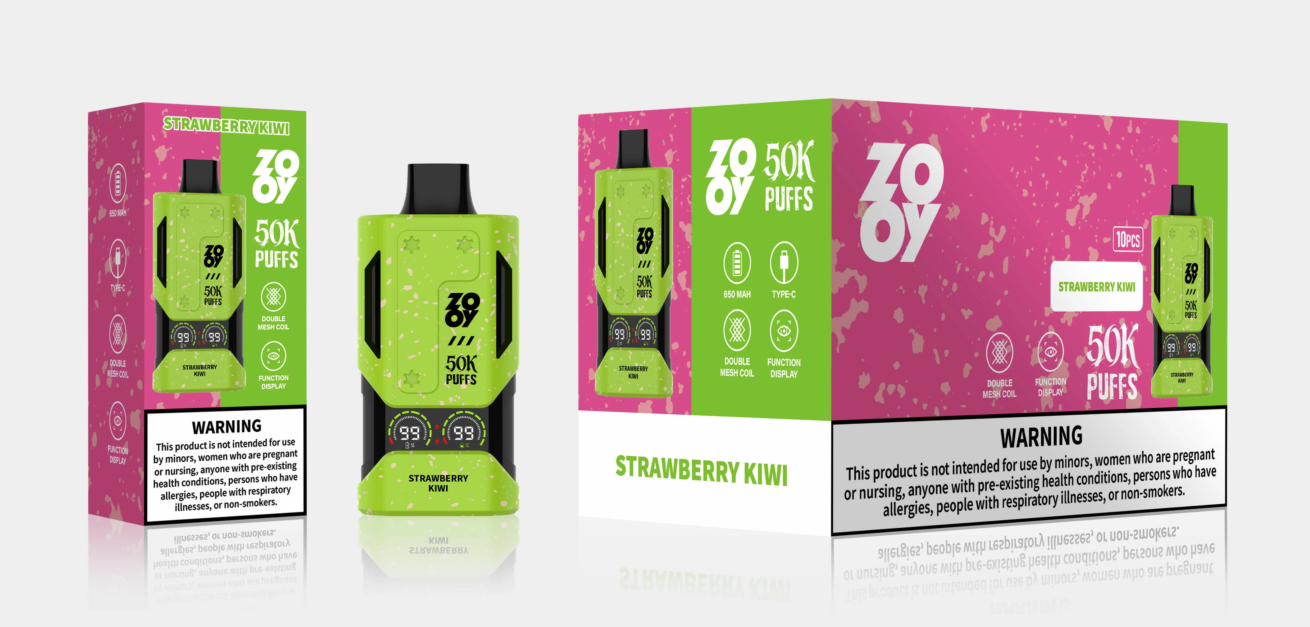 Zooy 50000 Puffs Mecha Disposable Vape, photo 6
