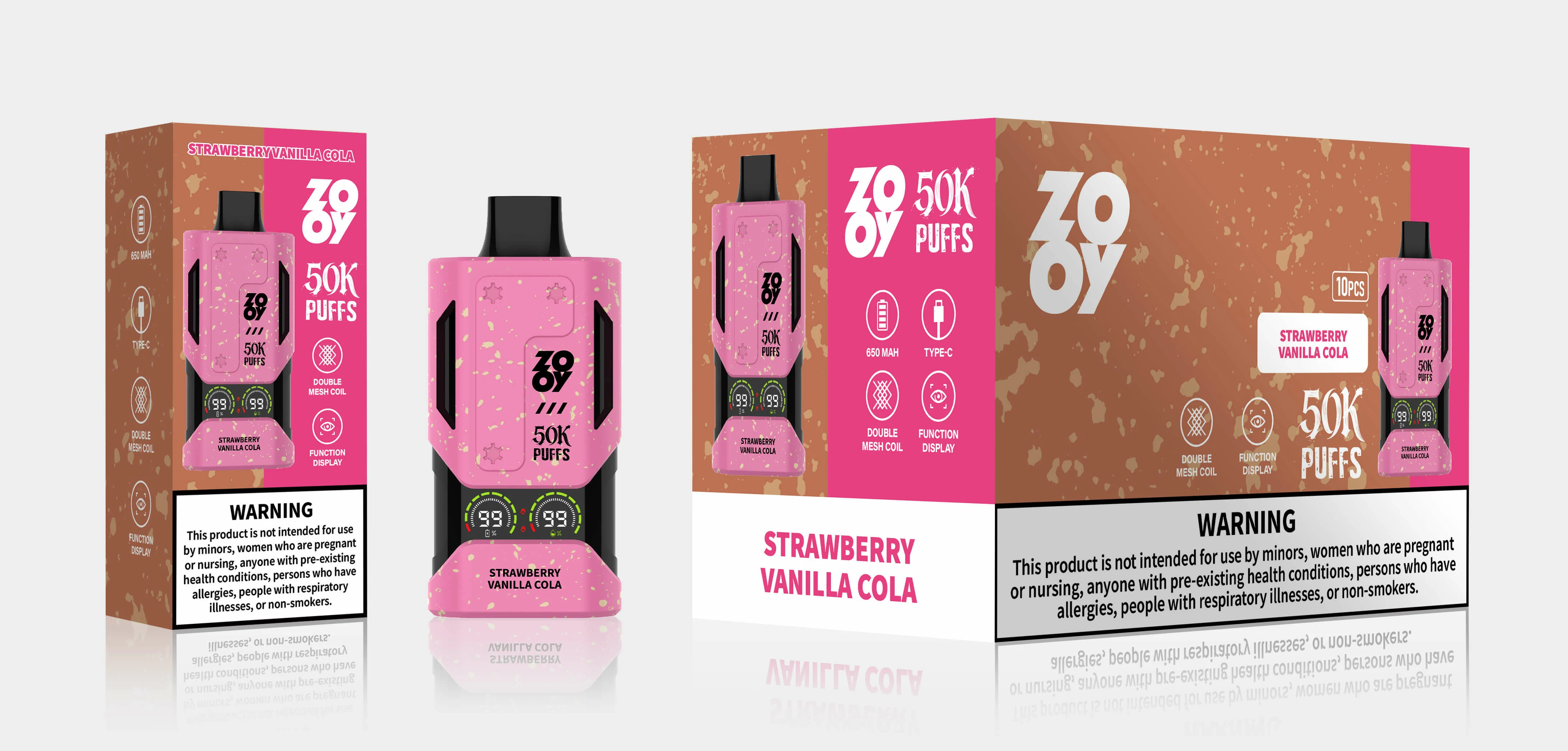 Zooy 50000 Puffs Mecha Disposable Vape, photo 7